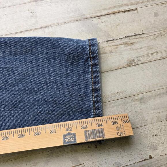 Levi's Men's 505 Jeans 30x34 Straight Leg 100% Cotton Broken In Comfortable - Picture 8 of 9